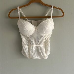 Cream corset